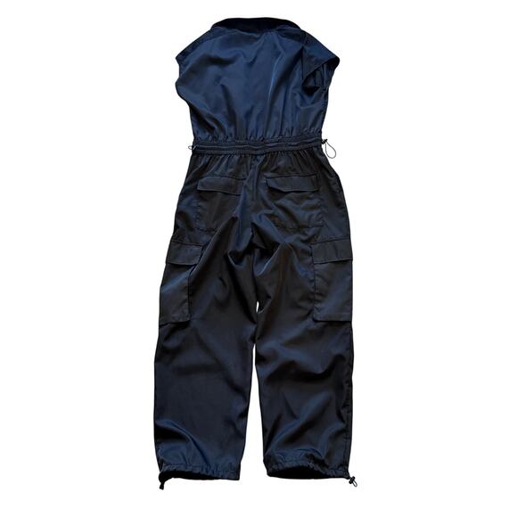 PISTOLA Jade Jumpsuit Cargo Black Women's Size Large EUC - Picture 6 of 7